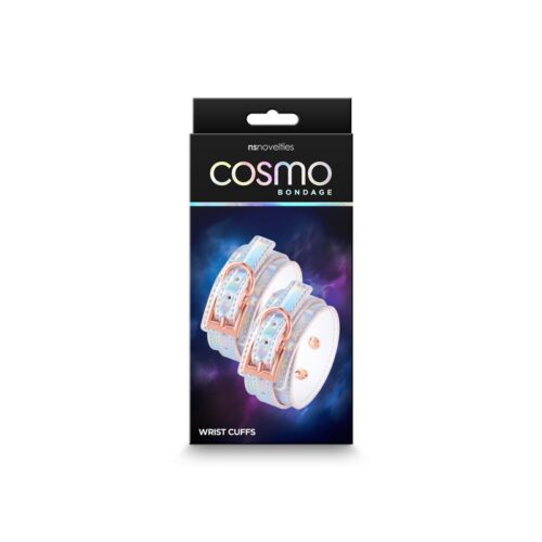 Cosmo Bondage Wrist Cuffs Rainbow 1