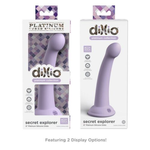 Dillio Platinum 6” Secret Explorer Purple 1