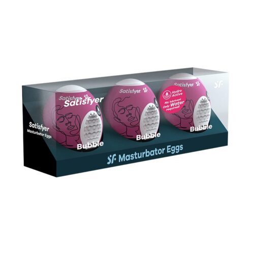 Masturbation Egg 3 Pack Bubble