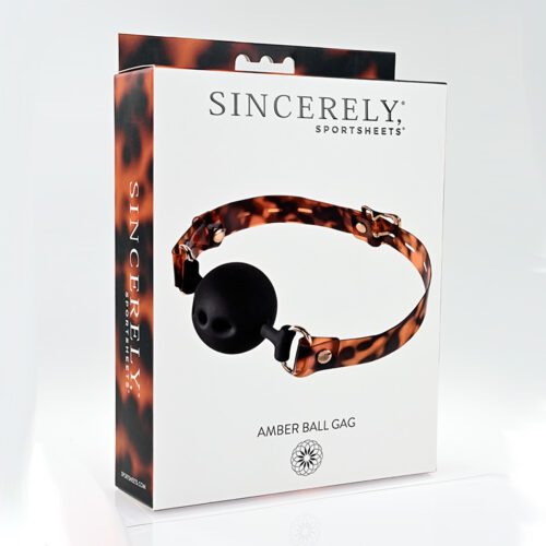 Sincerely Amber Ball Gag 1