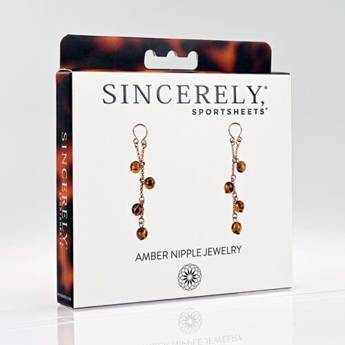 Sincerely Amber Nipple Jewelry 1