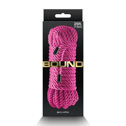Bound Rope: 25 Feet Pink 1