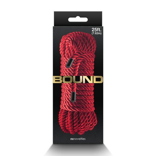 Bound Rope: 25 Feet Red 1