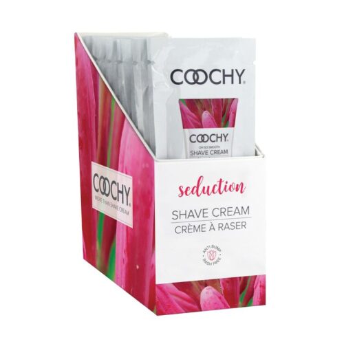 15 ml Coochy Shave Cream Seduction Display of 24 Foils