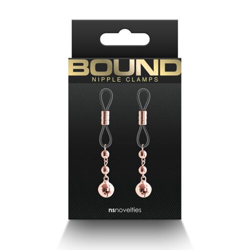 D1 Nipple Clamps Rose Gold 1