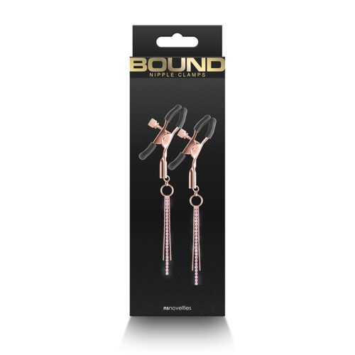 D3 Nipple Clamps Rose Gold 1
