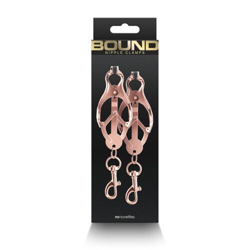 C3 Nipple Clamps Rose Gold 1