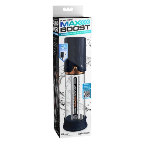 Pump Worx Max Boost Blue/Clear 1