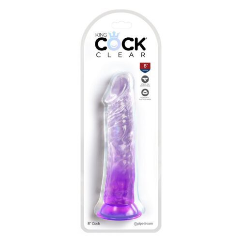King Cock 8” Purple 1