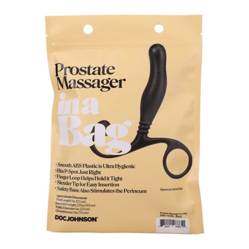 Prostate Massage in a Bag Black 1