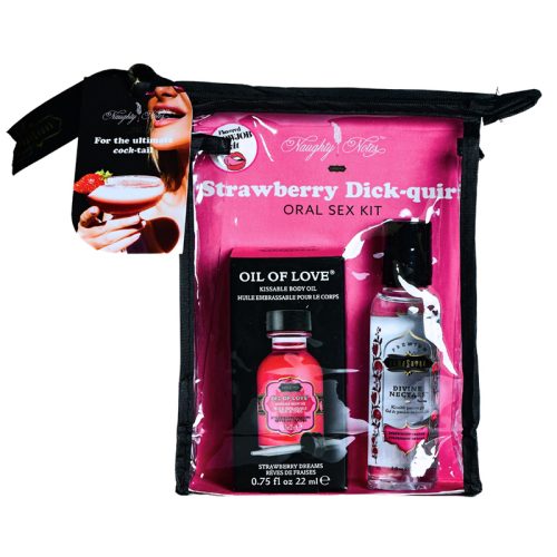 KamaSutra Cocktail Oral Sex Kit Strawberry Dickqur 1