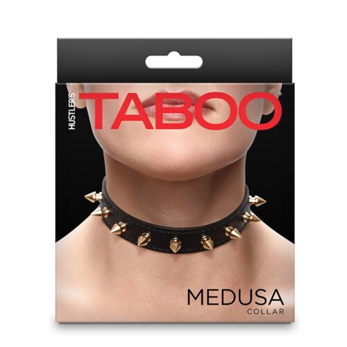 Hustler Taboo Collar Medusa Black 1