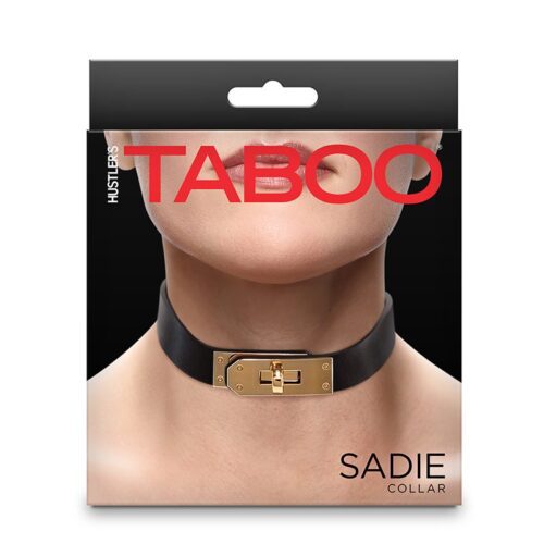 Hustler Taboo Collar Sadie Black 1