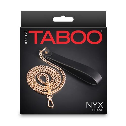 Hustler Taboo Collar Nyx Black 1