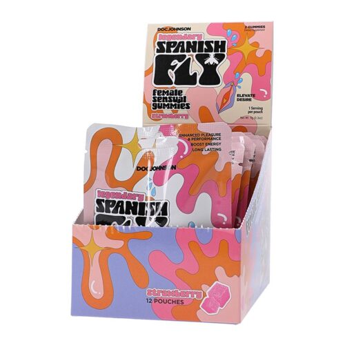 Spanish Fly Female Sex Gummies 12 Per Display