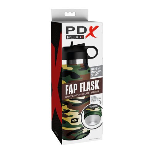 PDX Plus Fap Flask Happy Camper 1