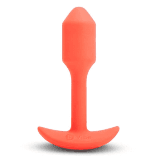 VIBRATING SNUG PLUG | S | ORANGE 1