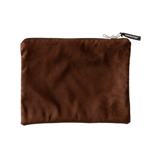 Zappa Toy Bag Chocolate Microsuede 1