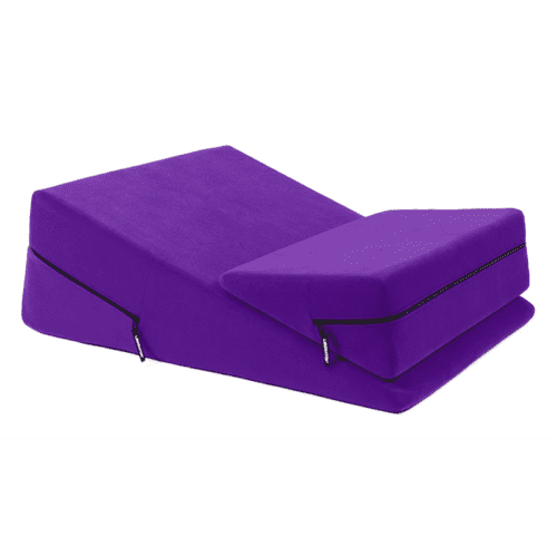 Wedge/Ramp Combo Purple Microfiber 1