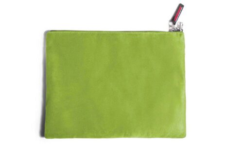 Zappa Toy Bag Lime Microsuede 1