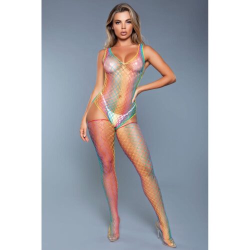 Sweet Revenge Bodystocking Rainbow Queen