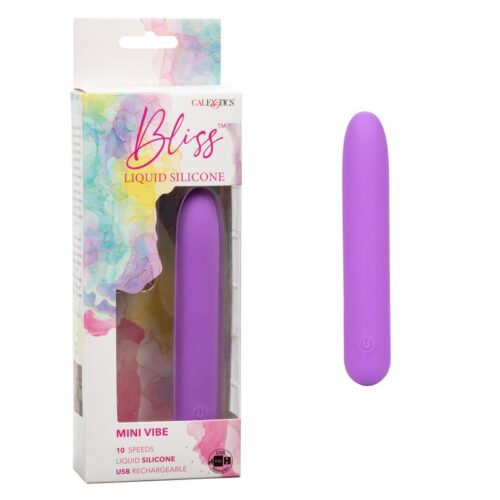 Bliss Liquid Silicone Mini Vibe 1