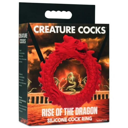 Creature Cock Rise of the Dragon Silicone Cock Ring