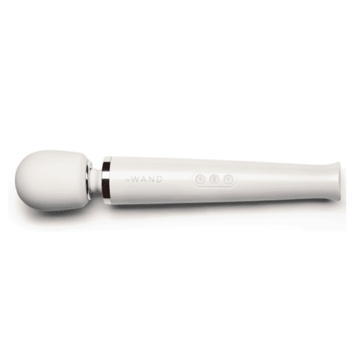 Rechargeable Vibrating Massager - White 1