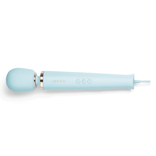 Plug-In Vibrating Massager - Sky Blue 1