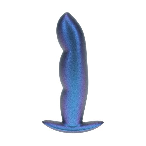 Ouch! Finger Anal Plug Metallic Blue