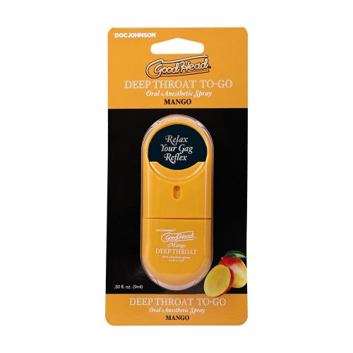 GoodHead Deep Throat Spray To-Go Mango